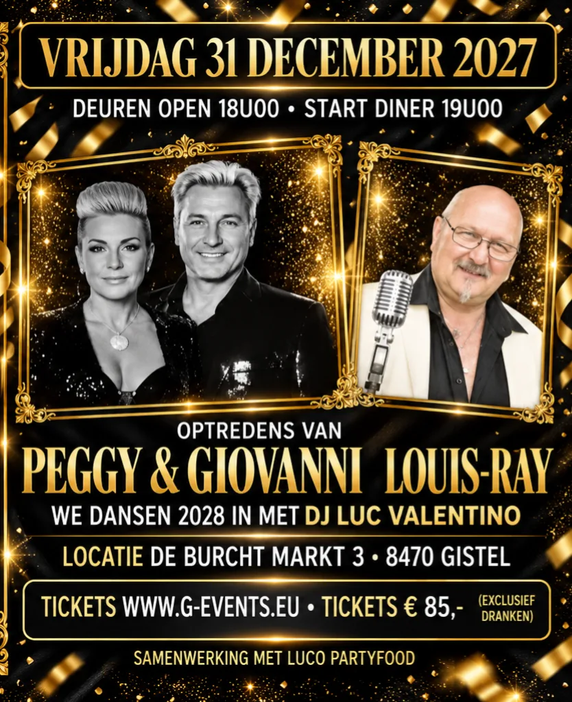 Oudejaarsavond dinershow 2027