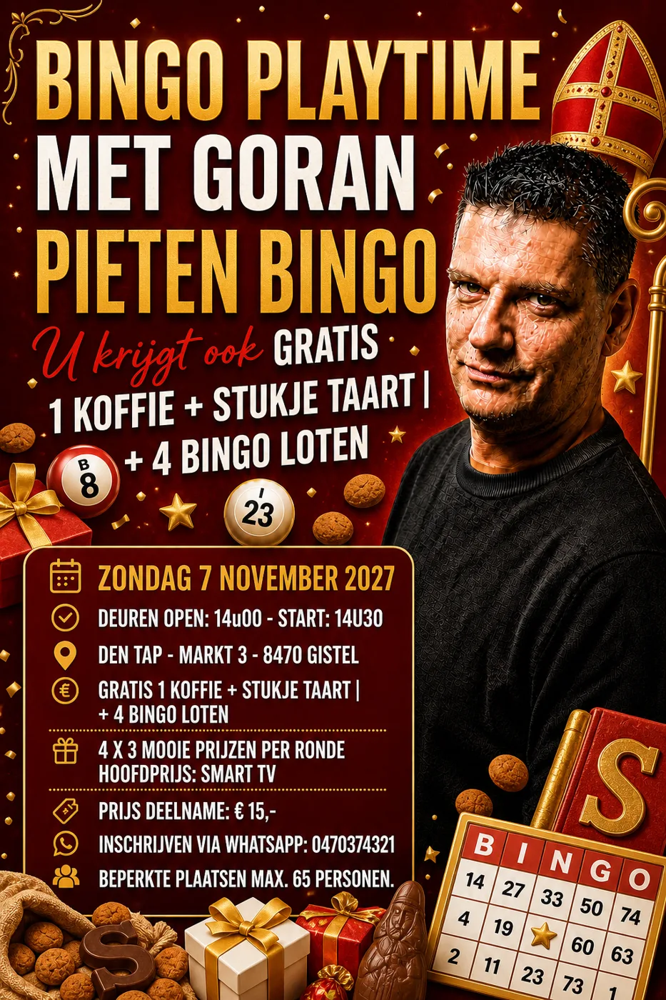 Pieten Bingo Play-time
