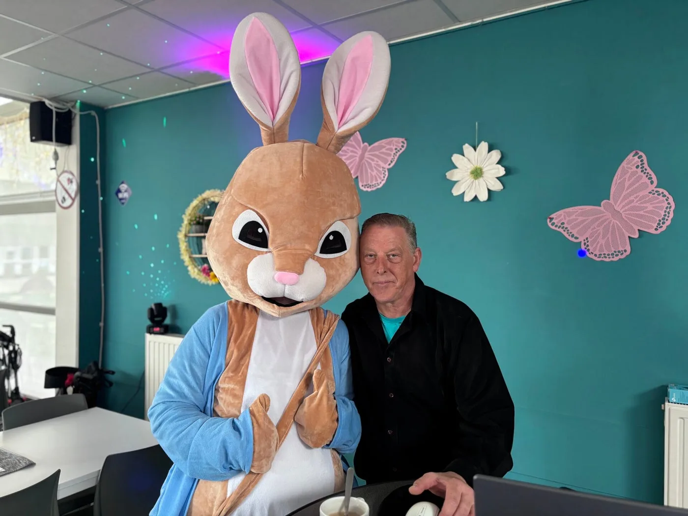 Paasfeesten met Pieter Konijn, onze Paashaas sfeerbeeld